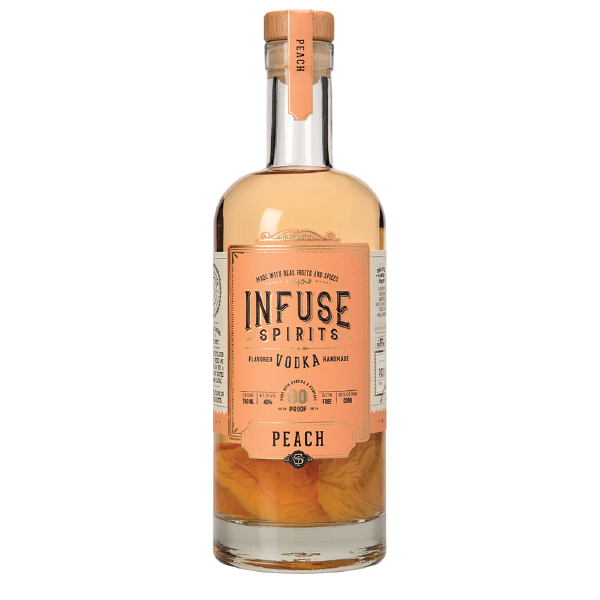 Infuse Spirits Peach Vodka - 750ml