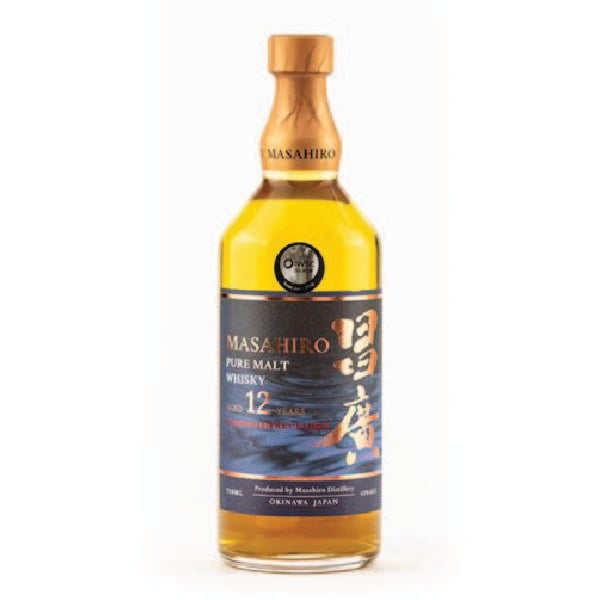 Masahiro 12 Year Old Oloroso Sherry Cask Finish Pure Malt Whisky - 750ml