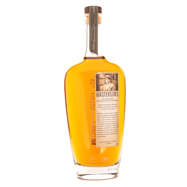 Masterson's Rye 10 Year - 750ml