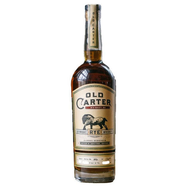 Old Carter Straight Rye Whiskey - 750ml