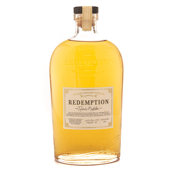 Redemption Rye & Bourbon Tyler's Mistake - 750ml