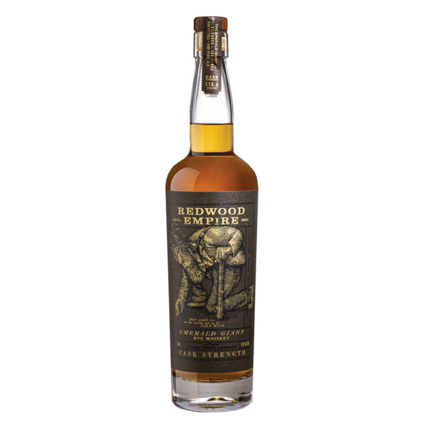 Redwood Empire Emerald Giant Rye Whiskey Cask Strength - 750ml