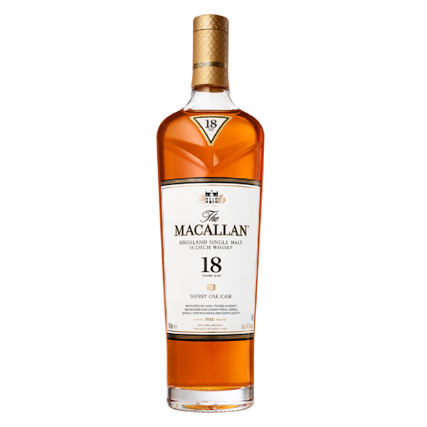 Macallan 18 Year Old Sherry Oak - 750ml