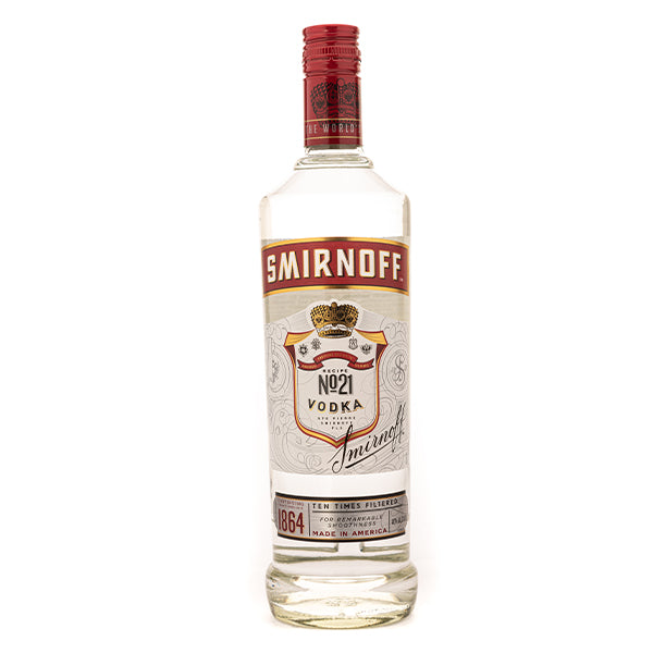 Smirnoff No 21 Vodka 750ml Liquor Bar Delivery