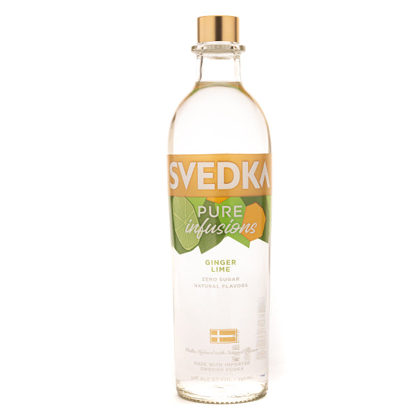 Svedka Pure Infusions Ginger Lime Vodka - 750ml