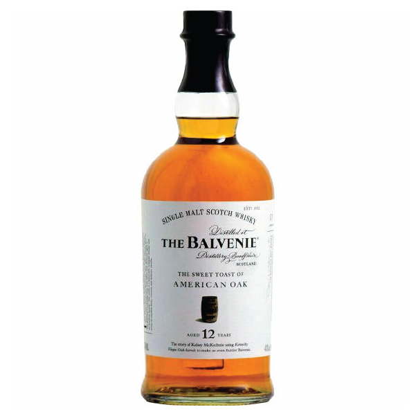 The Balvenie 12 Year Old The Sweet Toast of American Oak Single Malt Scotch - 750ml