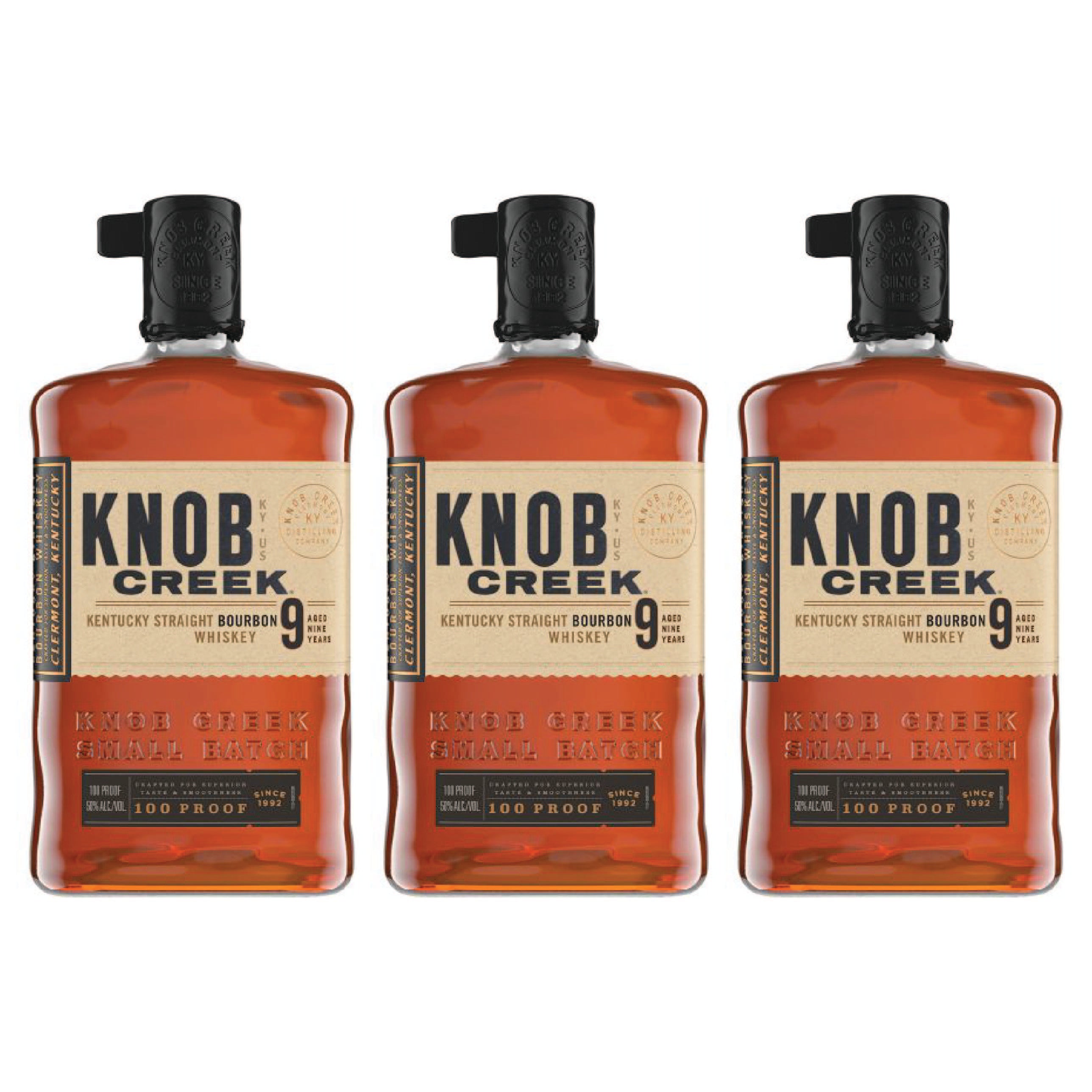 3 Knob Creek Bourbon 9 year Bundle