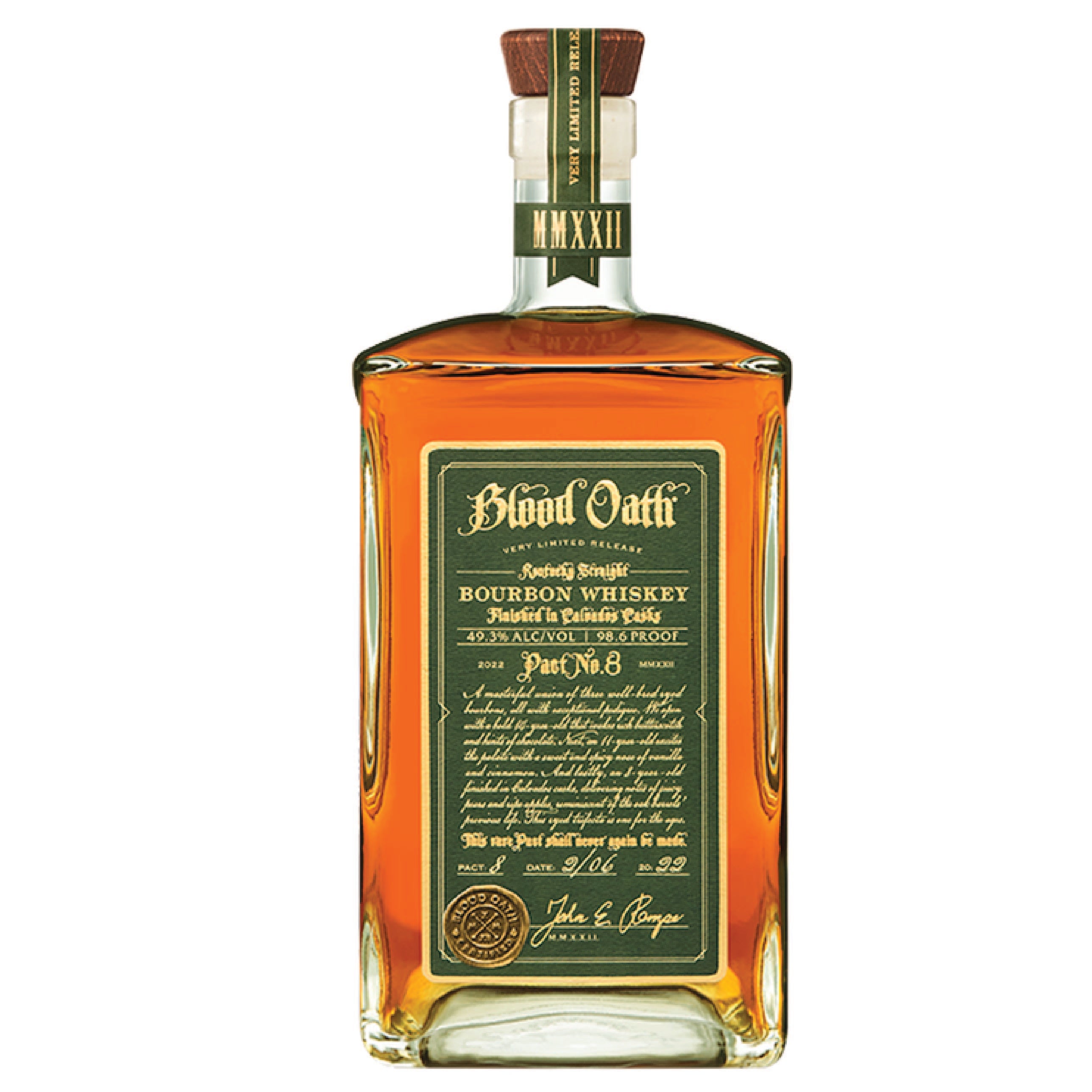 Blood Oath Pact 8 | 2022 One-Time Limited Release | Kentucky Straight Bourbon - 750ml