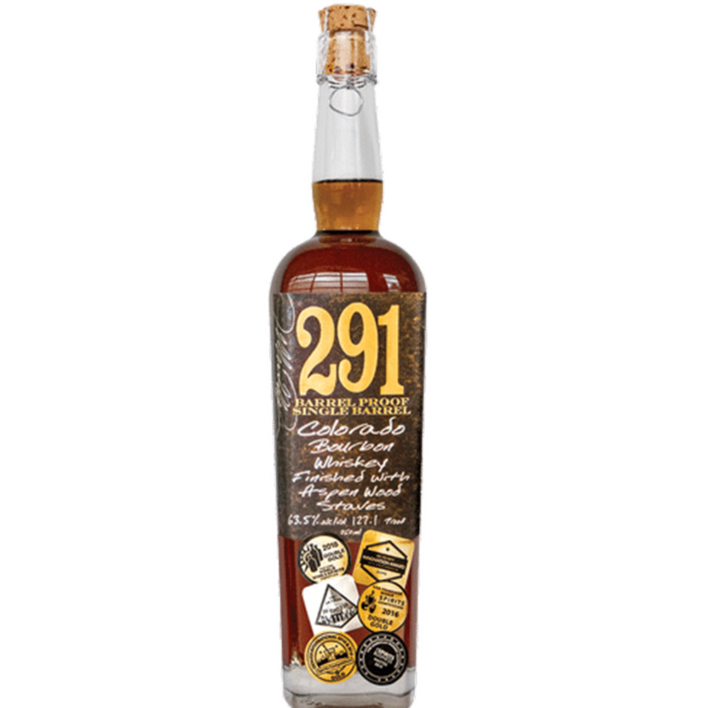 291 Barrel Proof Colorado Bourbon Whiskey