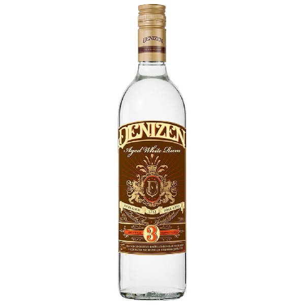 Denizen Aged White 3 Year Old Rum- 750ml