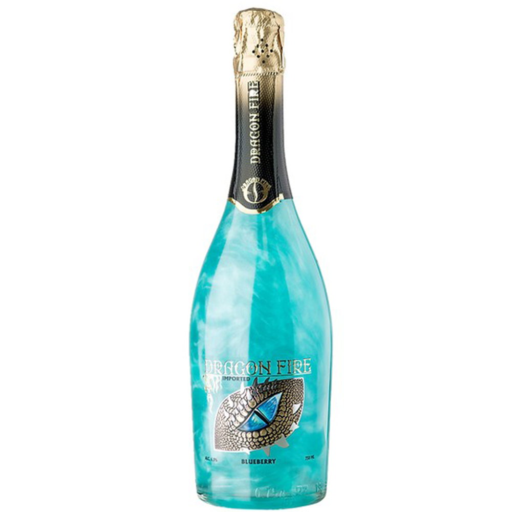 Dragon Fire Sparkling Wine-Blueberry 750ml