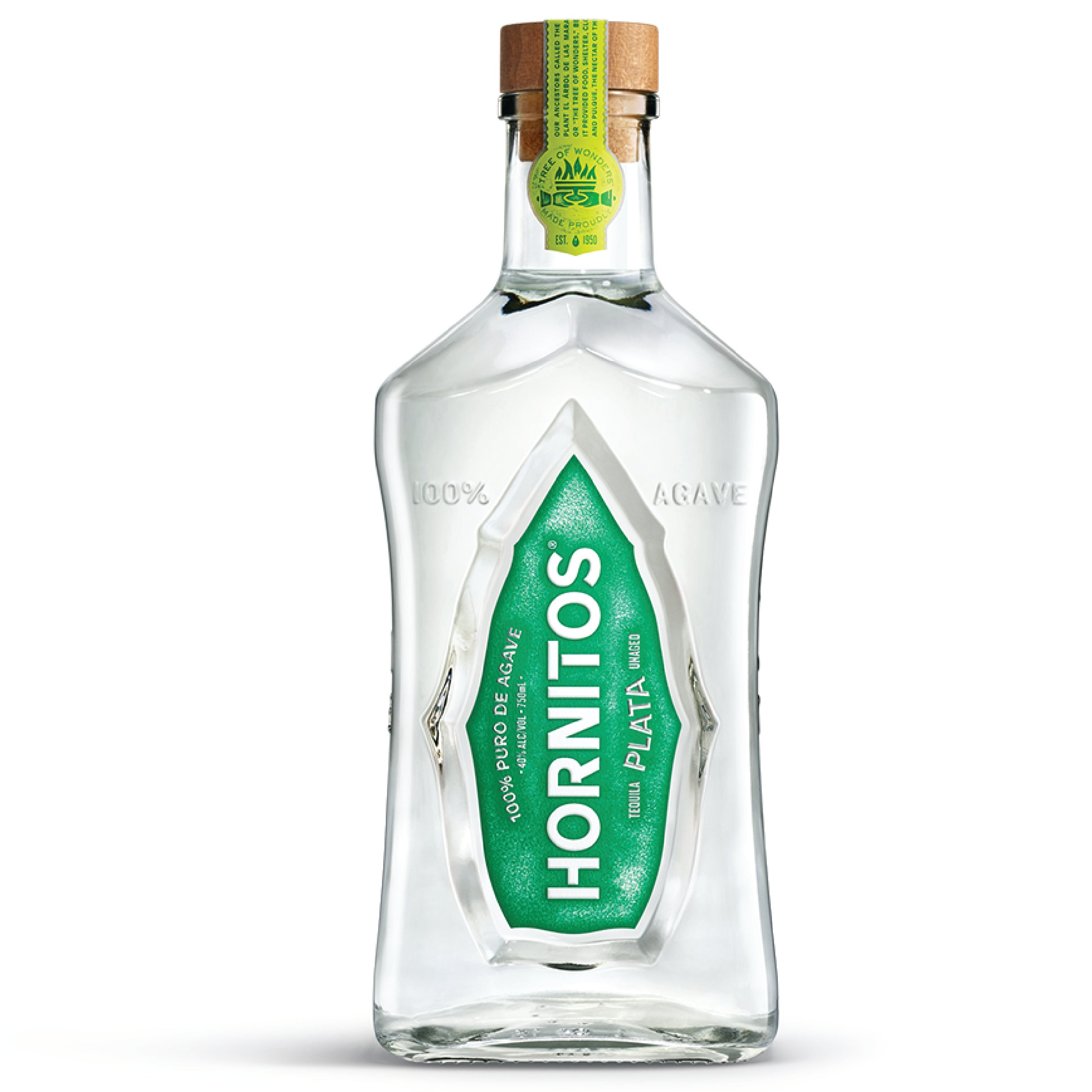 Hornitos Plata Tequila - 750ml