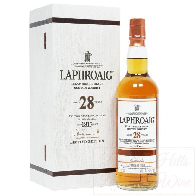 Laphroaig Islay Single Malt Scotch Whisky Aged 28 Years - 750ml