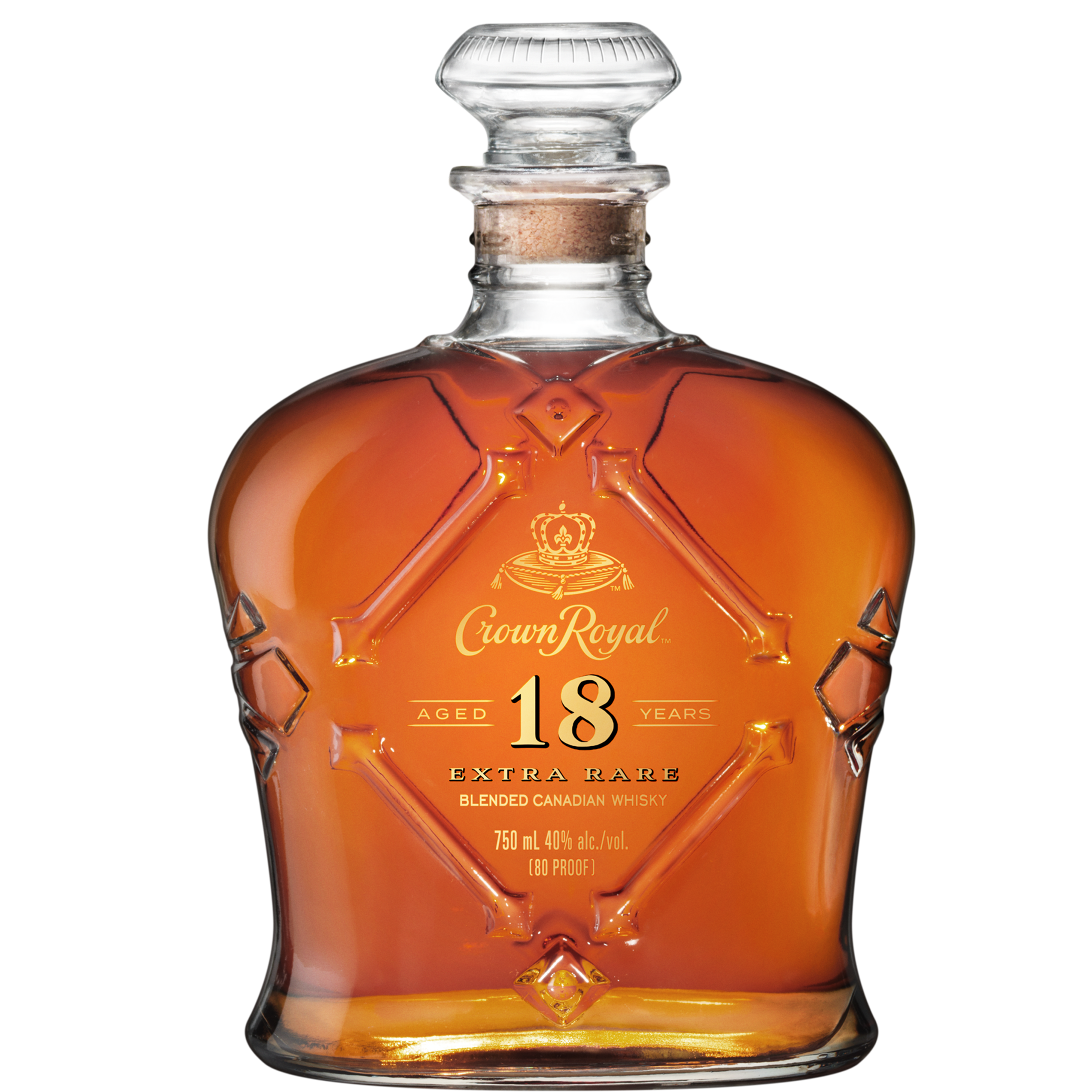 Crown Royal Extra Rare Blended Canadian Whisky 18yr