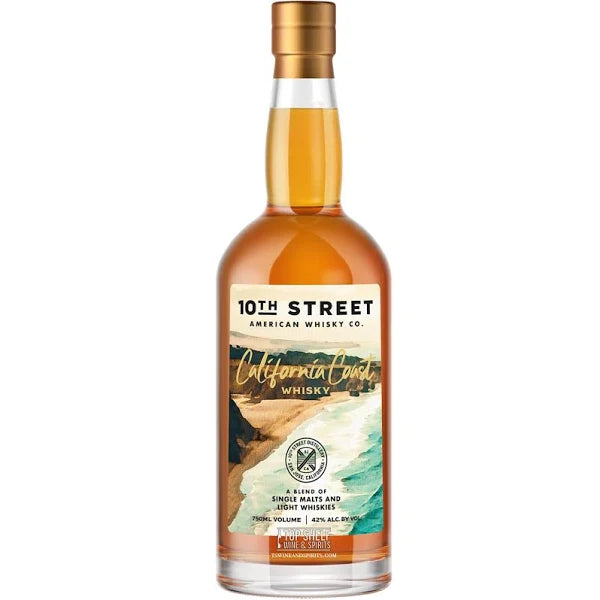 10th Street California Coast American Blended Whiskey