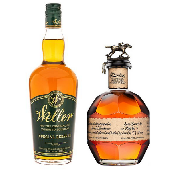 W.L. Weller and Blanton's Package