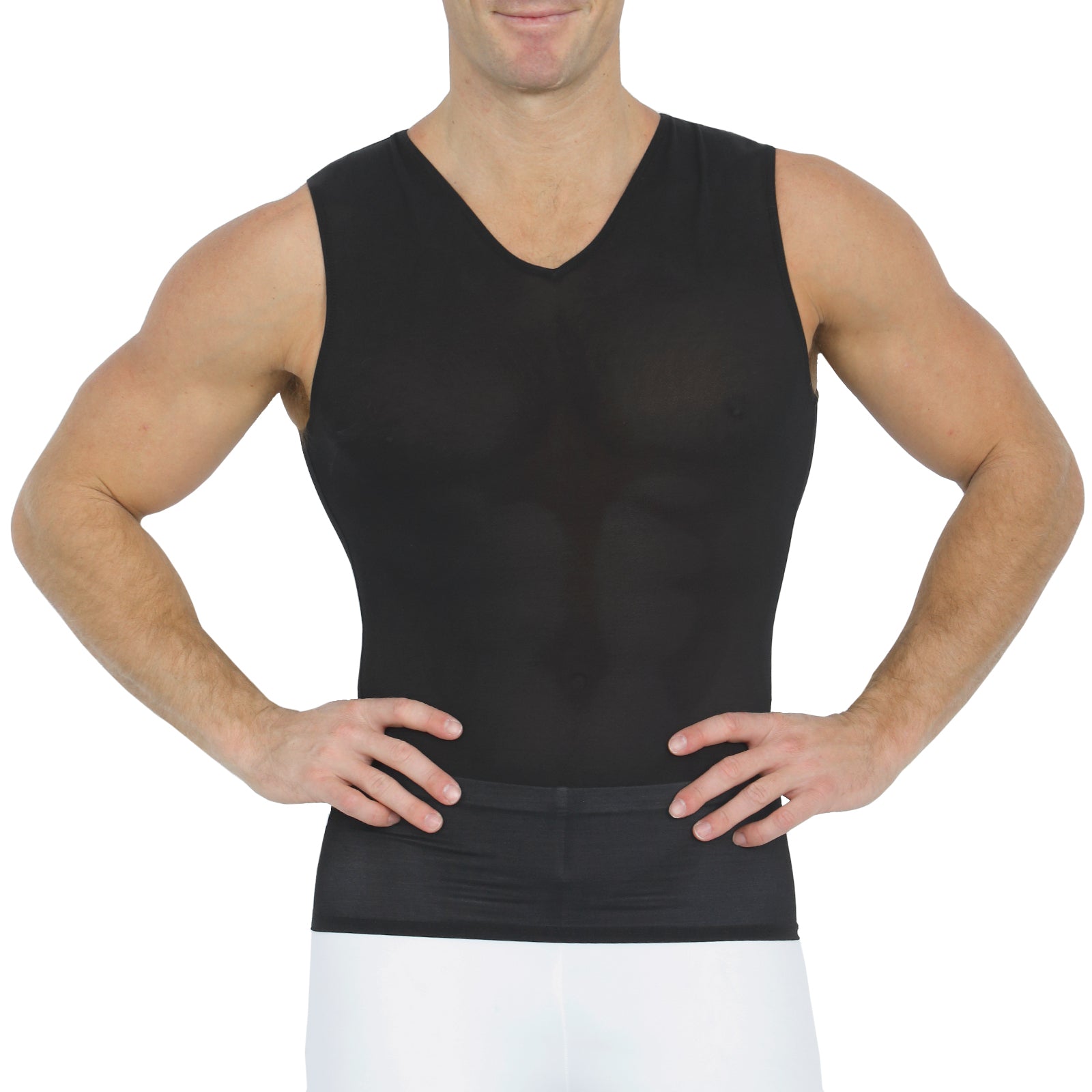 Insta Slim Power Mesh Compression Sleeveless Shirt 180VS00N1 - InstantFigure product image