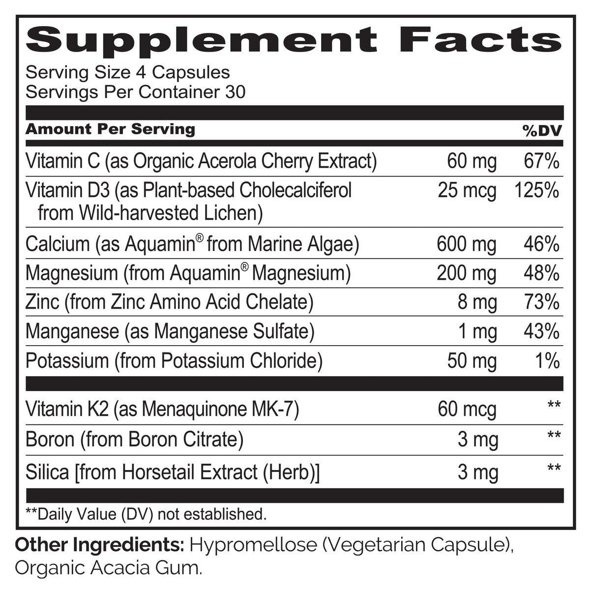 Calcium Supplements for Bone Strength