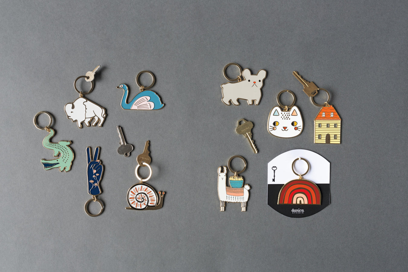 ENAMEL PINS & KEYCHAINS — STATEMENT JUNKIE YARN CO.