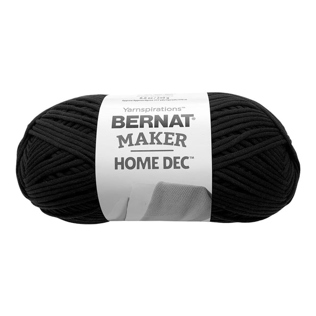 Bernat Bernat Maker Home Dec Yarn-black : Target
