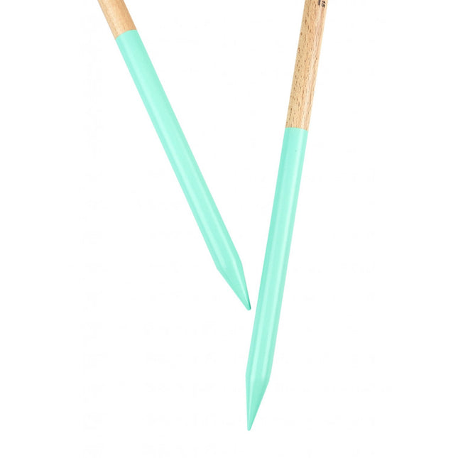 birch 7 straight knitting needles