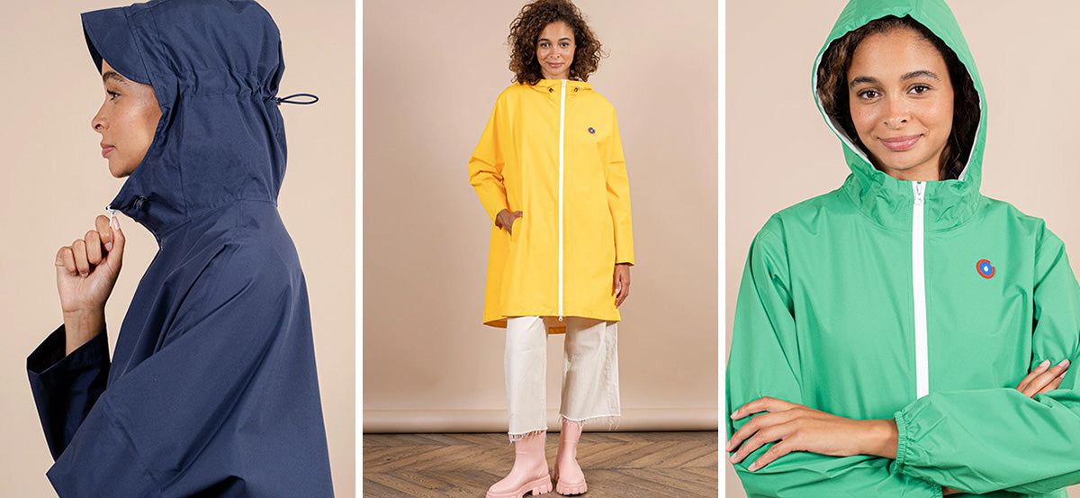 flotte recycled rain coats