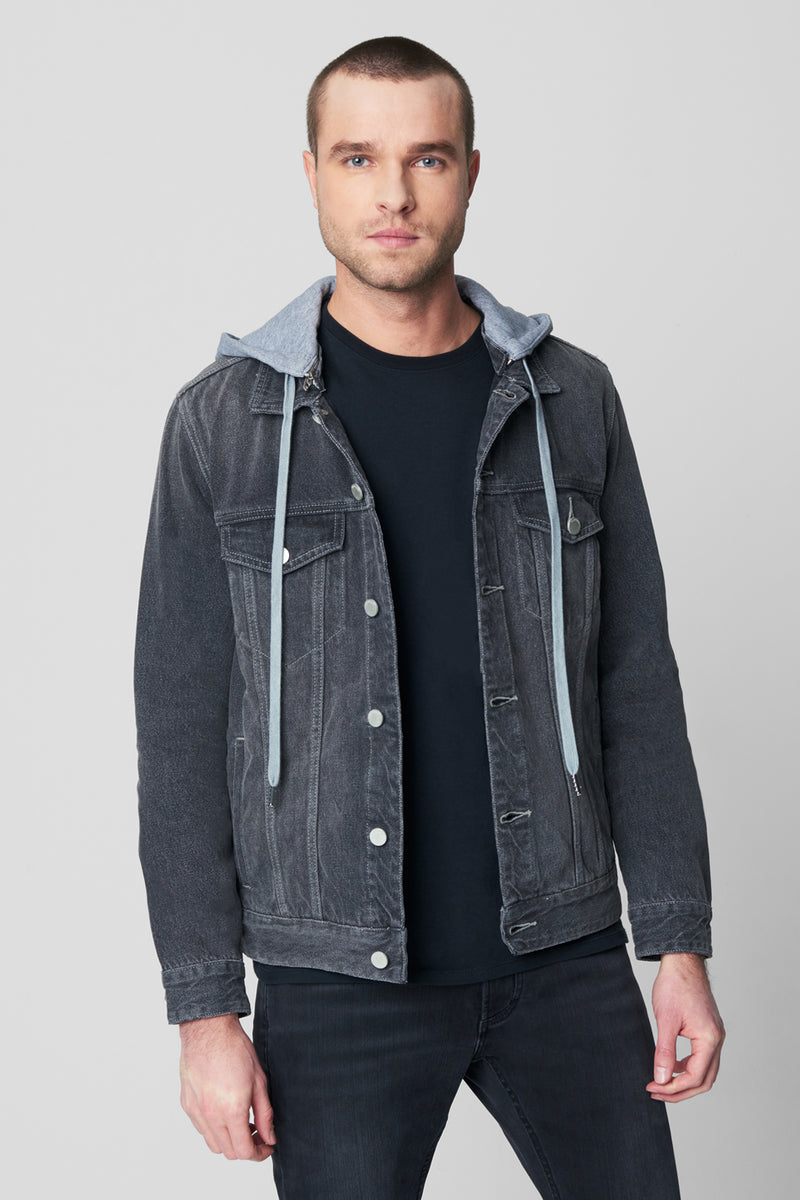 Blank NYC Thrill Seeker Hooded Denim Jacket ***FINAL SALE