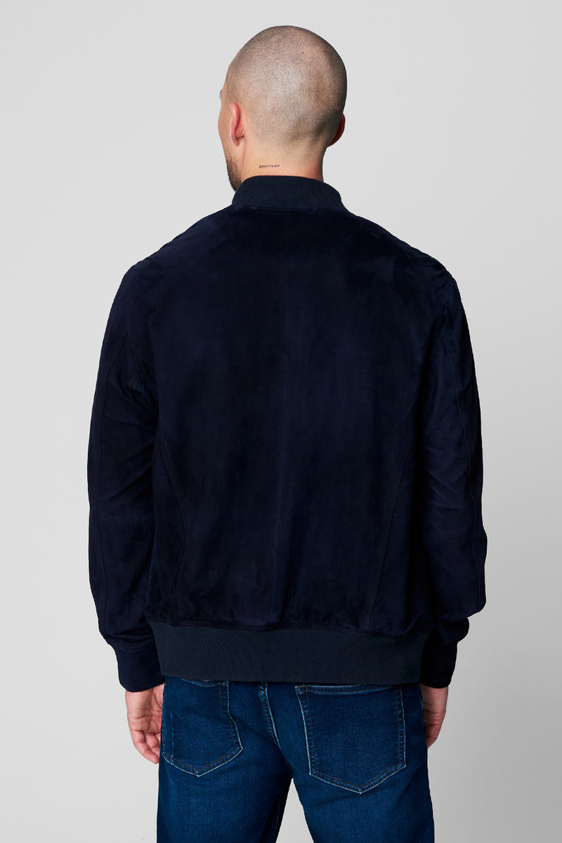 Suede Bomber Jacket | Blank NYC