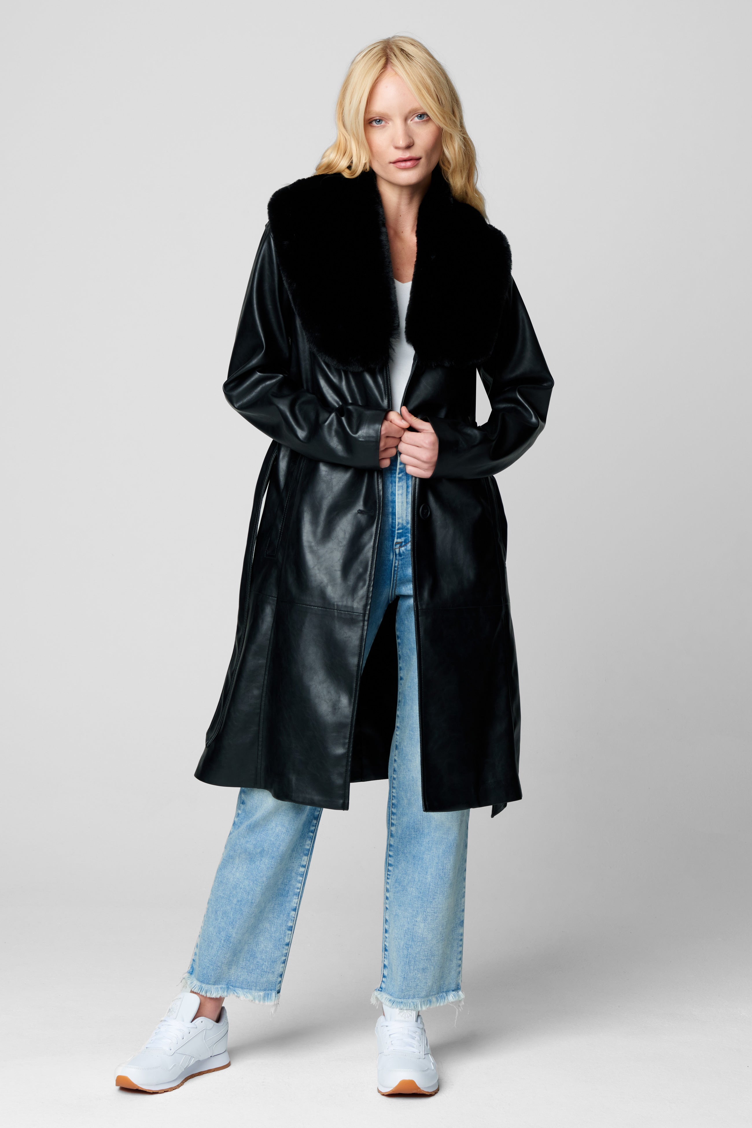 Blank NYC IN THE MOMENT LONG COAT – Mod and Retro Clothing