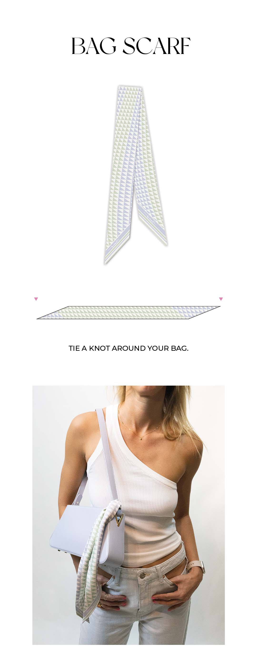 How To Make A Bag Strap Out Of Your Scarf
