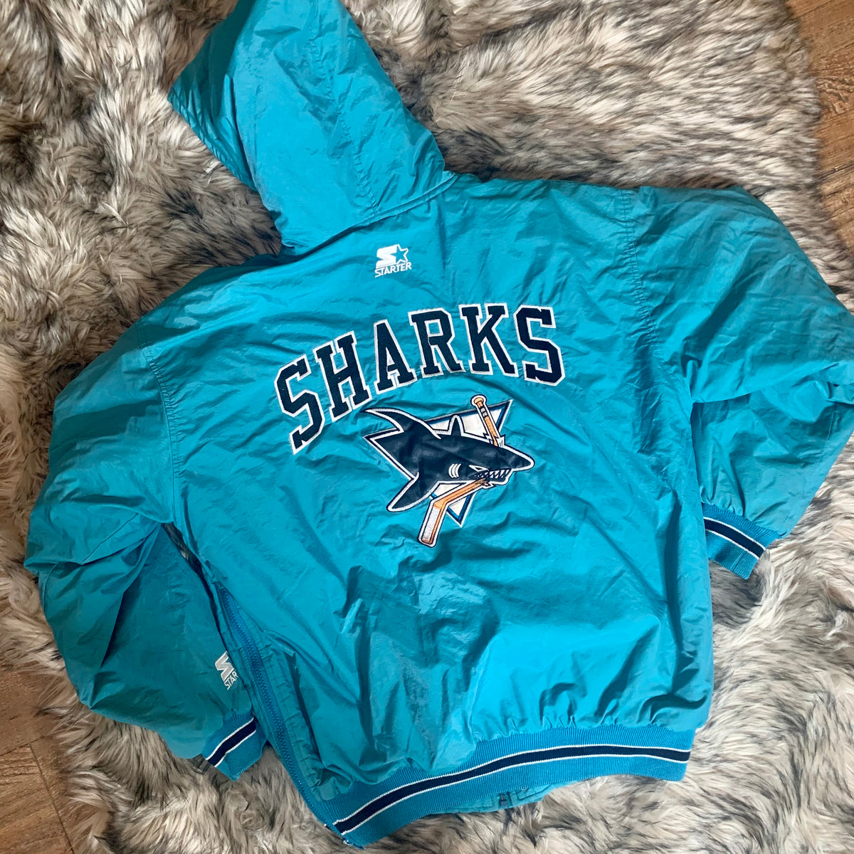 Vintage 90 San Jose Sharks starter jacket - SRKilla