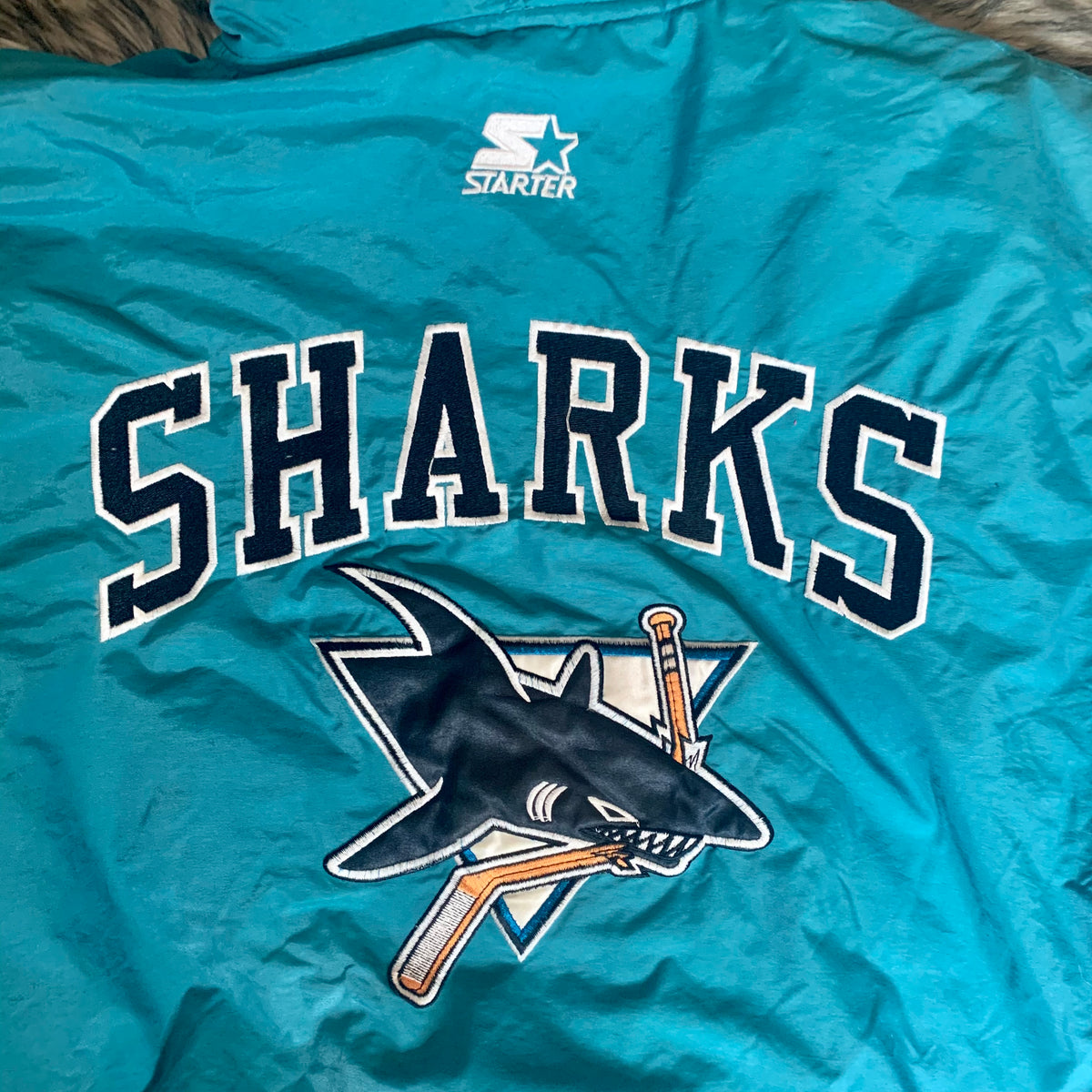 Vintage 90 San Jose Sharks starter jacket - SRKilla