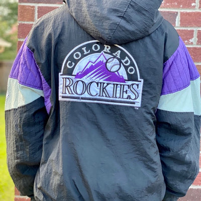 Colorado Rockies Vintage Starter 90's MLB Jacket - SRKilla