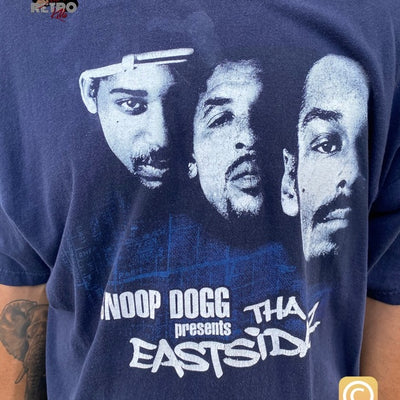 コラボ SNOOP DOG THA EASTSIDAZ Vintage Tシャツ XXL ⓦルエット