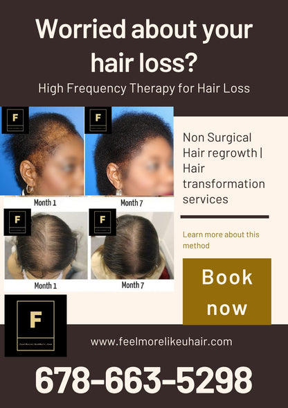 Worried about your hair loss? Hair regrowth & Hair transformation services | Make An Appointment
