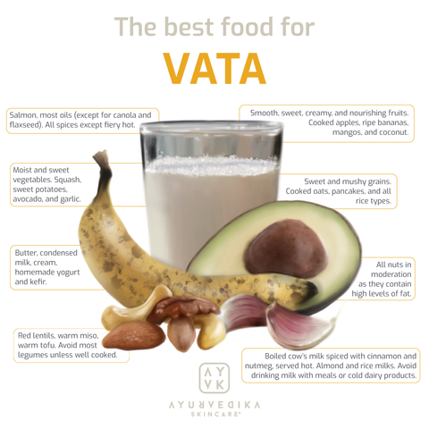 Best Foods for Vata Dosha