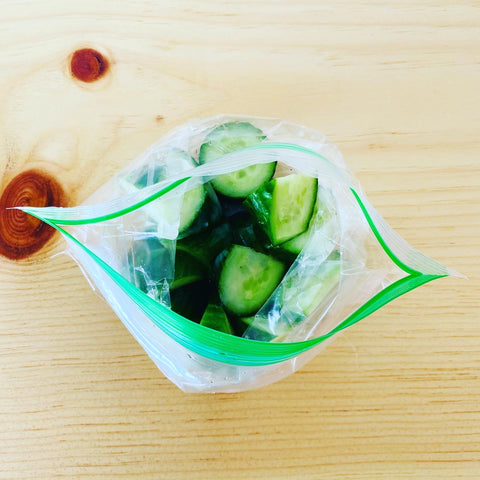 Shio Koji pickled cucumber bag