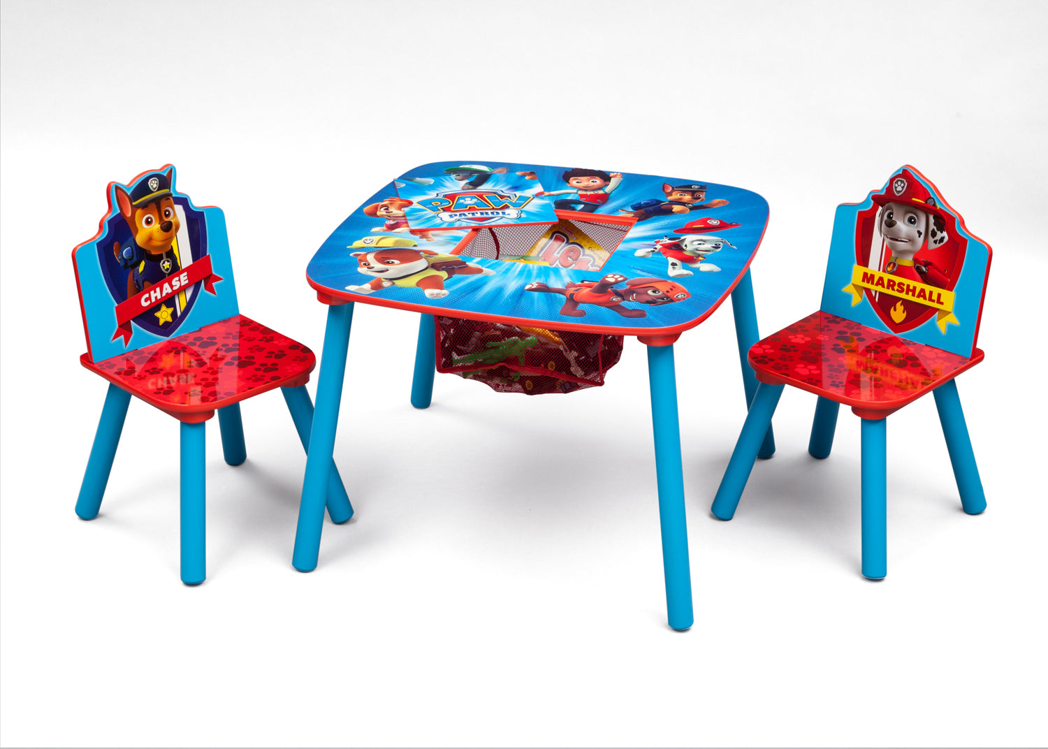 Paw Patrol Table Chair Set With Storage From Delta Children