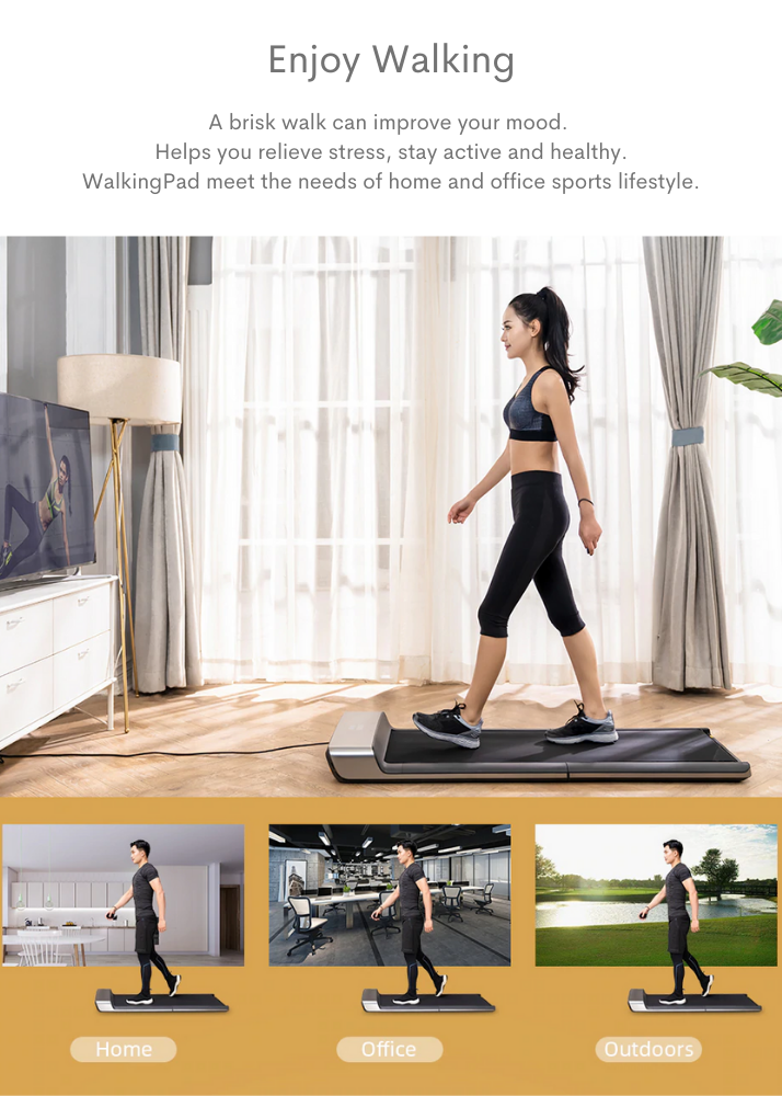 Enjoy your exercise with this foldable treadmill