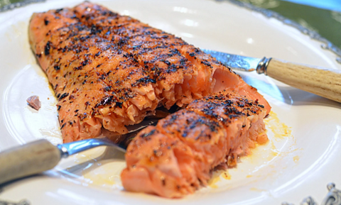 South African Spiced Egg-Salmon