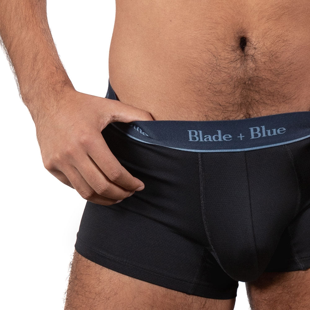 Navy Blue Classic Fit Brief Underwear - Made In USA