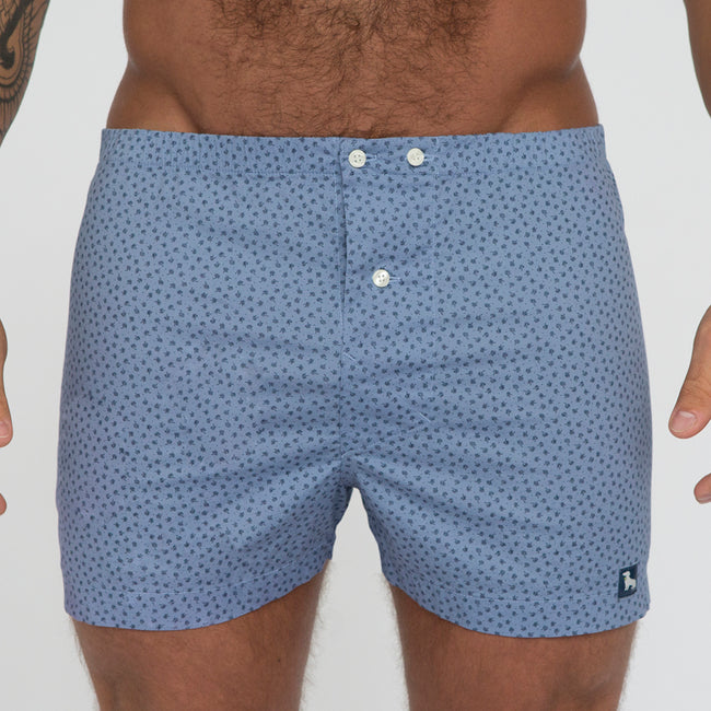 Boxer Shorts Slim Fit for men – Blade + Blue