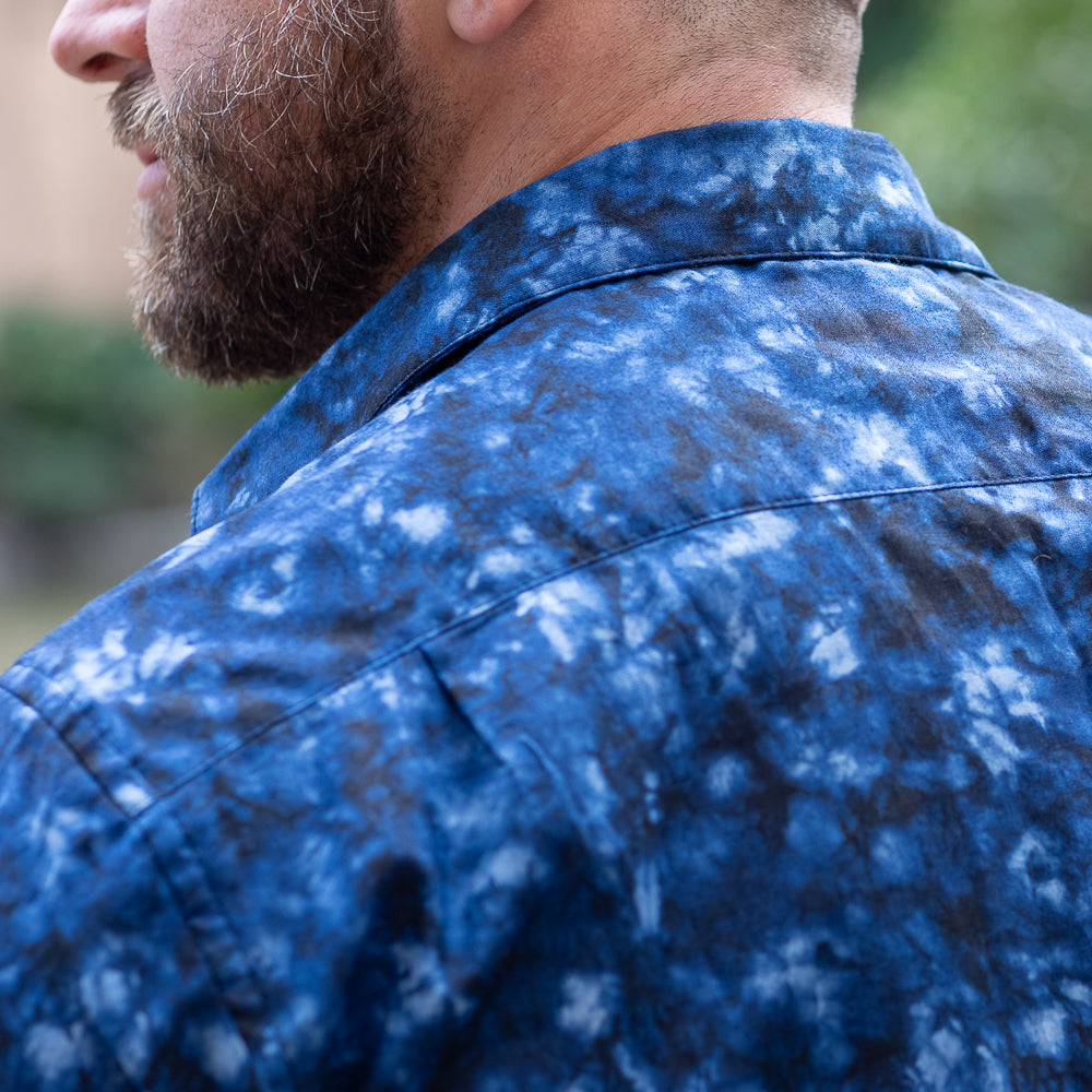 シャイニングゴールデン MASU20AW MARBLE PRINT SHIRTS | vendee