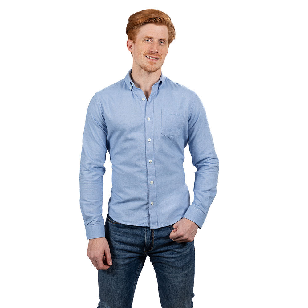 Gavin Long Sleeve Sun Shirt Cloud Blue / XL