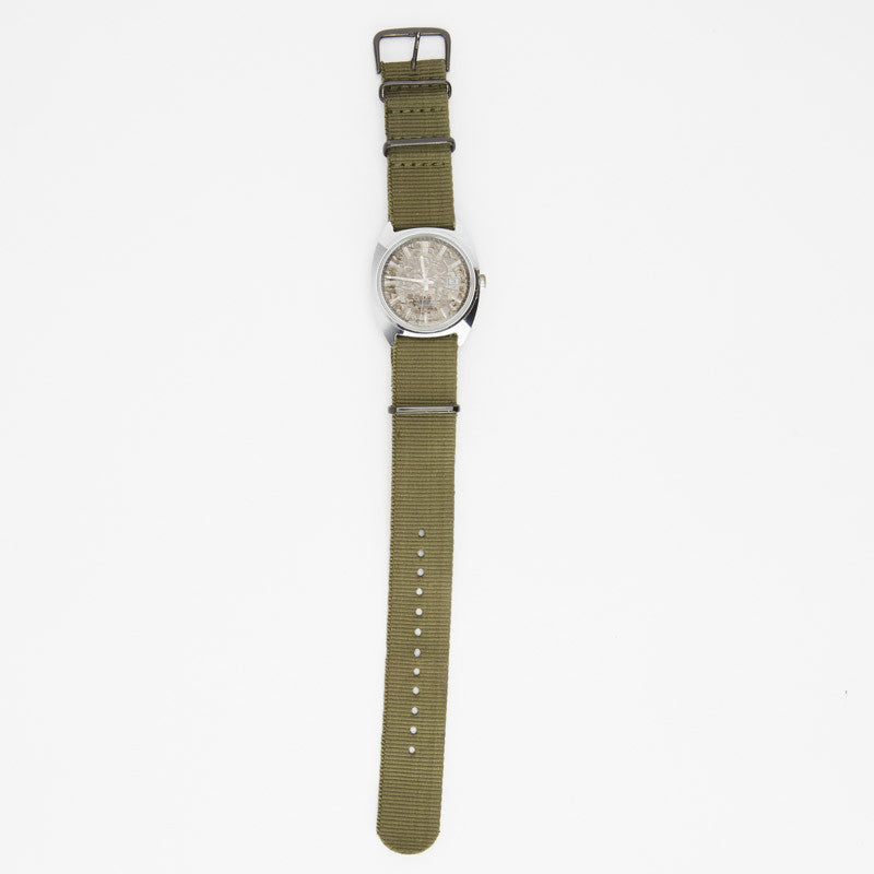 Vintage Timex Military watch – Blade + Blue