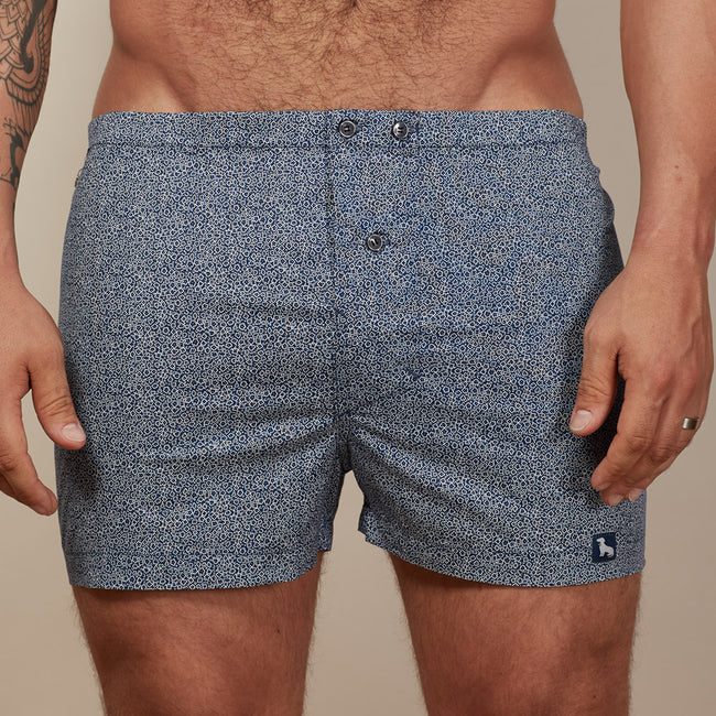 Boxer Shorts Slim Fit for men – Blade + Blue