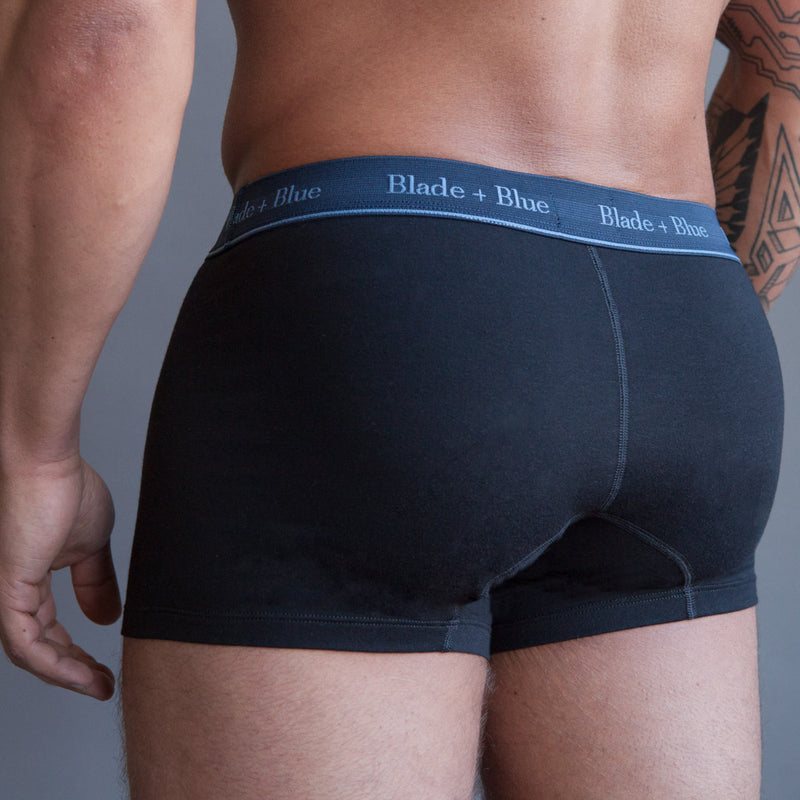 Mens Navy Blue Knit Underwear Made in USA – Blade + Blue