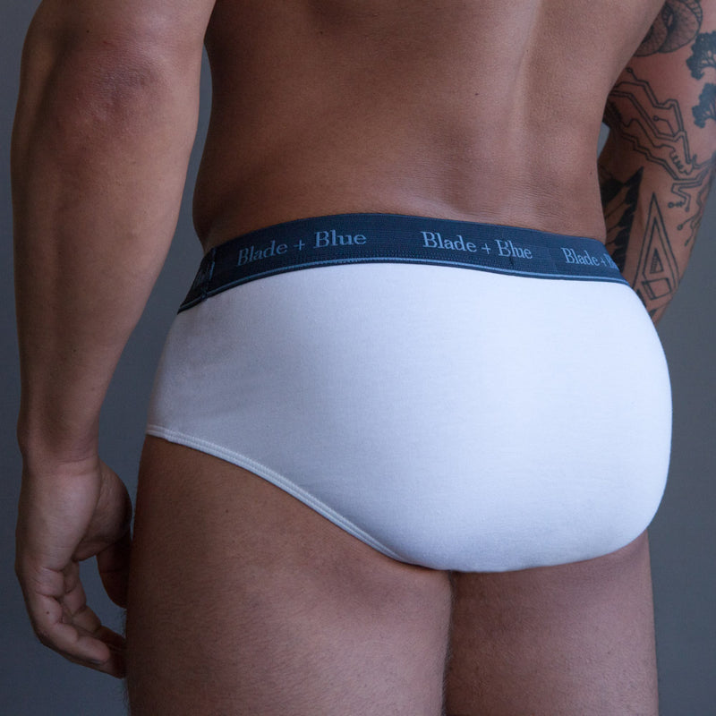 Mens Navy Blue Knit Underwear Made in USA – Blade + Blue