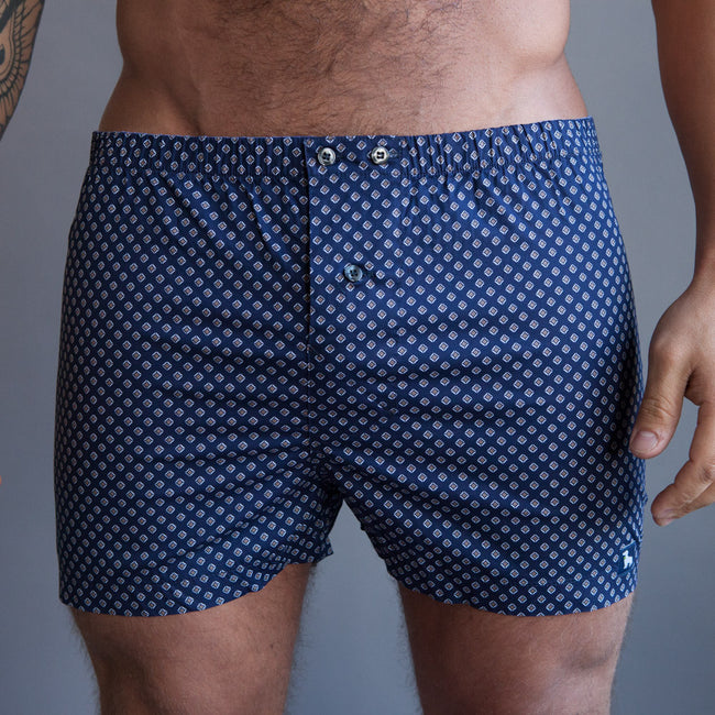 Boxer Shorts Slim Fit for men – Blade + Blue