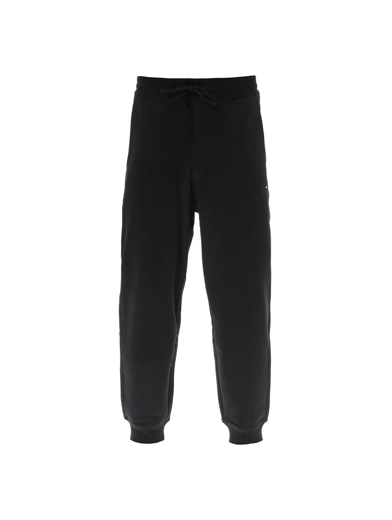 Y-3 Black Wide Leg Nylon Pants